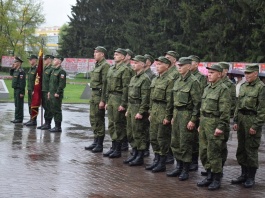 В Горно-Алтайске состоялась отправка призывников на службу в Росгвардию